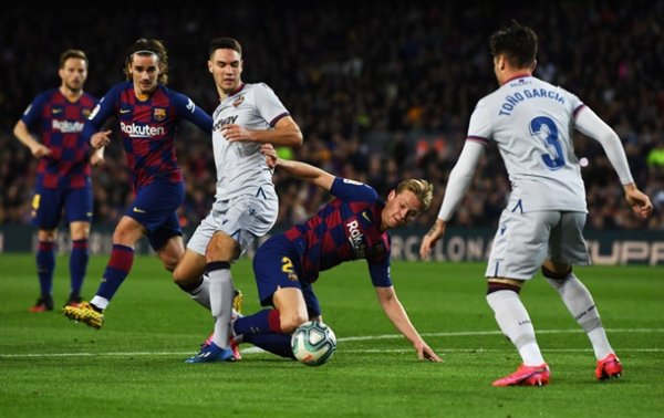 Барселона - Леванте 2:1 видео голов и обзор матча Ла Лиги - «Спорт»