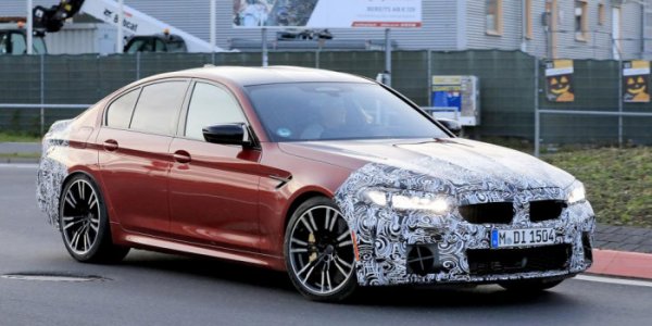 BMW вывела на тесты обновленный седан M5 - «Автоновости»