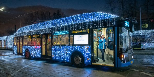 ГИБДД отменила штрафы водителям электробусов за праздничные гирлянды - «Автоновости»