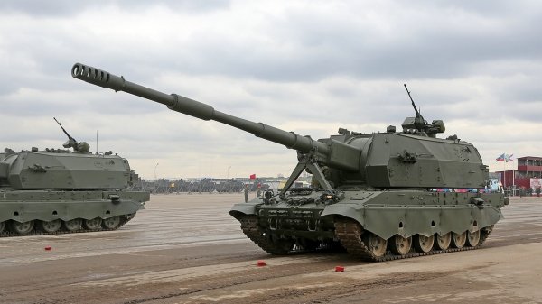 Испытания самоходной артиллерийской установки «Коалиция-СВ» - «Военное обозрение»