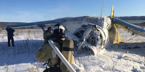 Пассажир Ан-2 снял падение самолета на Колыме - «Политика»