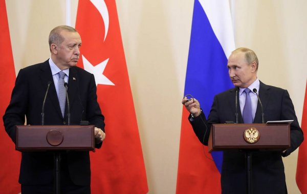 Путин провел телефонные переговоры с Эрдоганом - «Новороссия»