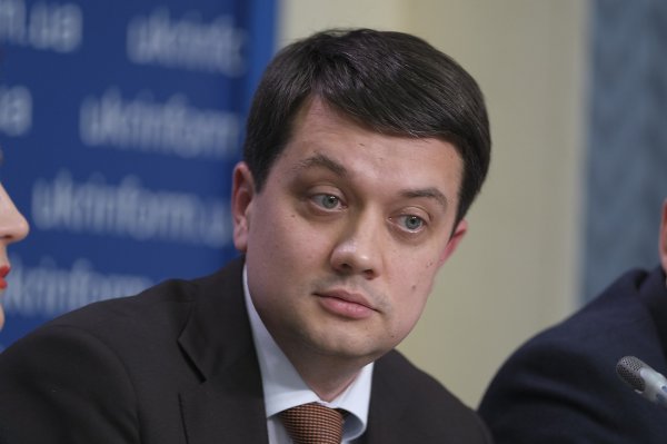 Разумков заявил об отсутствии оснований для роспуск Рады - «Новороссия»
