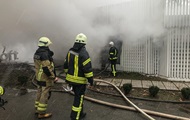 В Киеве на территории ВДНХ горел ресторан - «Фото»