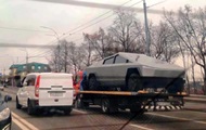 В Киеве появился электропикап Tesla Cybertruck - «Фото»