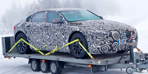 Электрический Jaguar XJ замечен на тестах - «Автоновости»