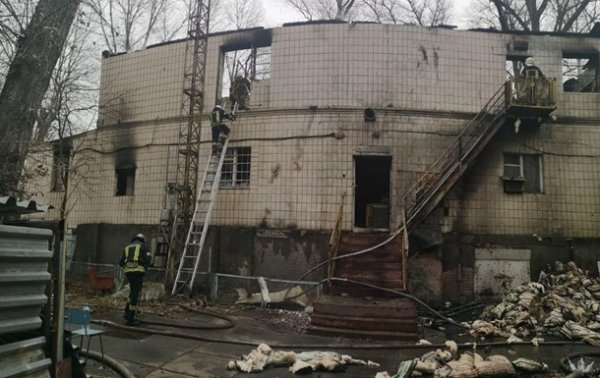 В Киеве горела база отдыха: есть жертвы - «Украина»