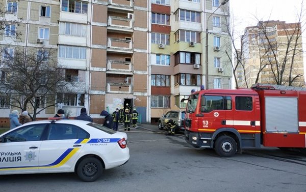 В Киеве в многоэтажке произошел пожар со взрывом - «Украина»