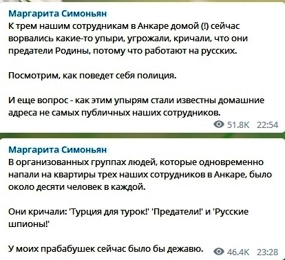 В Турции напали на квартиры сотрудников российского СМИ - «В мире»