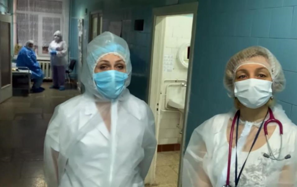 На видео показали инфекционное отделение 4-й больницы Киева - «Украина»