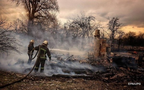 На Житомирщине эвакуировали жителей сгоревших сел - (видео)