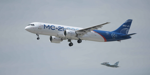 Российский самолет МС-21 прошел половину требуемых испытаний - «Политика»