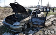 В Черновцах водитель сбил женщину и сжег свое авто - «Фото»