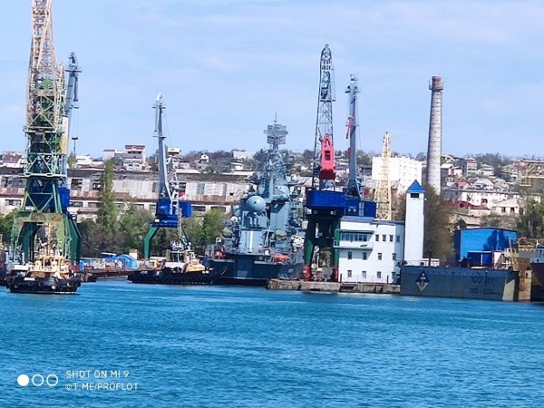 Крейсер «Москва» покинет док в конце июня - «Военное обозрение»