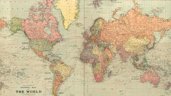 Пользователи Сети отметили несуществующие страны на карте 1922 года - «Новороссия»