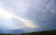 Над Черниговом появились редкие облака Mammatus - «Фото»