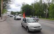 В Запорожье произошла стычка активистов с участниками Полка Победы - «Фото»