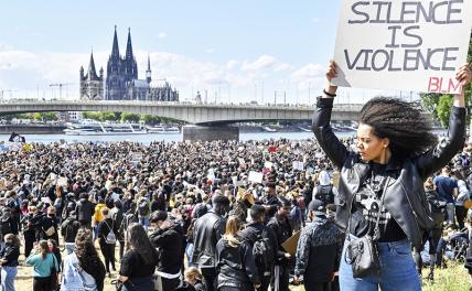 Бунты в Германии: Полиция стала главным врагом всего мира - «В мире»