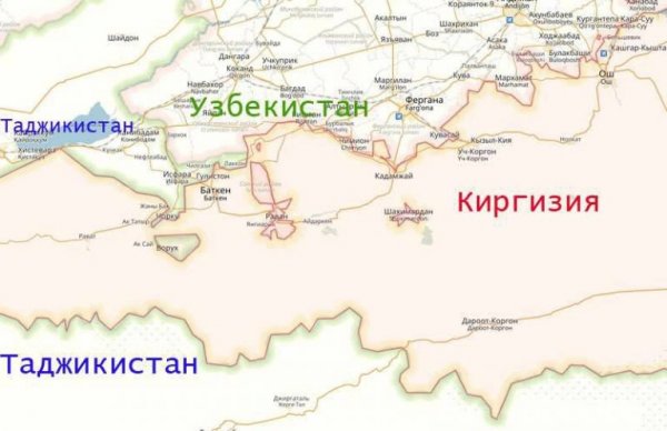 Центральная Азия. Стрельба на киргизско — таджикской границе - «Военное обозрение»