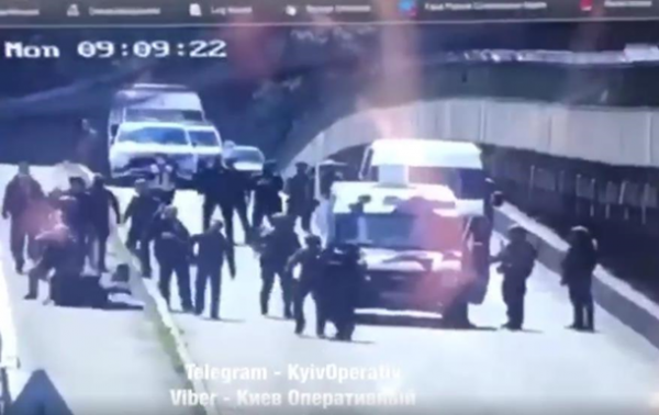 Момент задержания киевского минера попал на видео - «Украина»