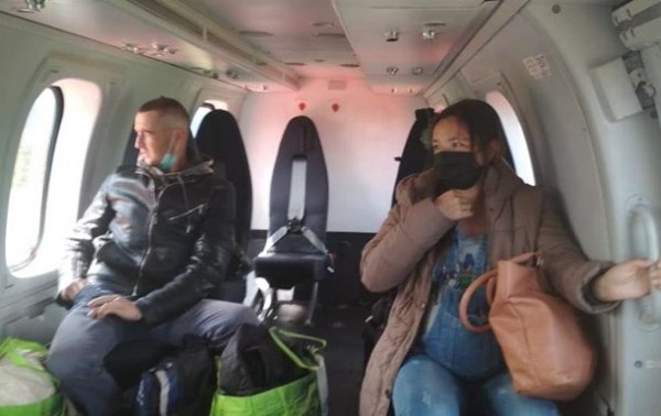 На Прикарпатье вертолетом эвакуировали роженицу - (видео)