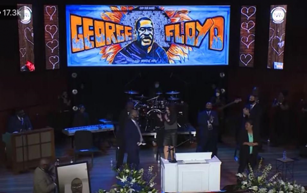 В США попрощались с погибшим Джорджем Флойдом, мэр плакал у гроба - «В мире»