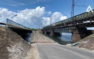 Под Никополем возле разрушенного моста открыли понтонную переправу - «Фото»