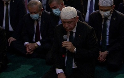 Эрдоган посчитал число прихожан мечети Айя-София - «В мире»