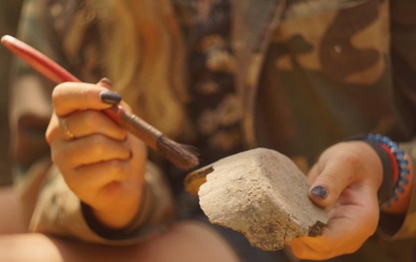 На Мамай-горе археологи нашли древние артефакты - «Наука»