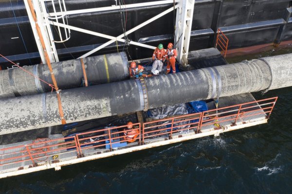 Способная достроить «Северный поток — 2» баржа вошла в воды Дании - «Новороссия»