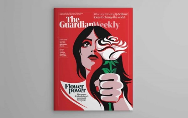 The Guardian Weekly вышел с "белорусской" обложкой - «В мире»