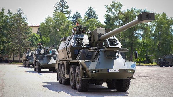 Самоходная артиллерийская установка Zuzana 2 у ВСУ - «Военное обозрение»