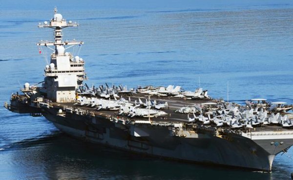 Морской бой в прачечной. Стратегические последствия пожара на «Джеральде Форде» - «Военные действия»