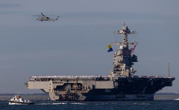 Авианосец «Джеральд Форд» — позорная гордость американского флота. И с запашком - «Военные действия»